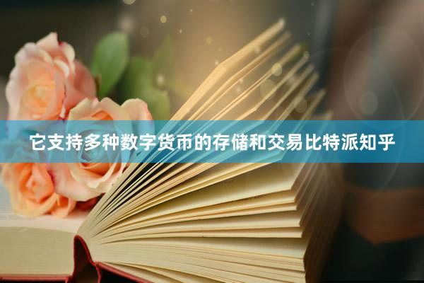 它支持多种数字货币的存储和交易比特派知乎