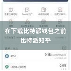 在下载比特派钱包之前比特派知乎